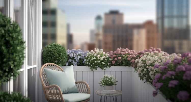 Aménager un petit balcon en oasis urbaine